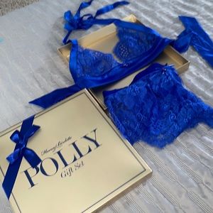 Honey Birdette Polly Bralette & Shorts-New In Box